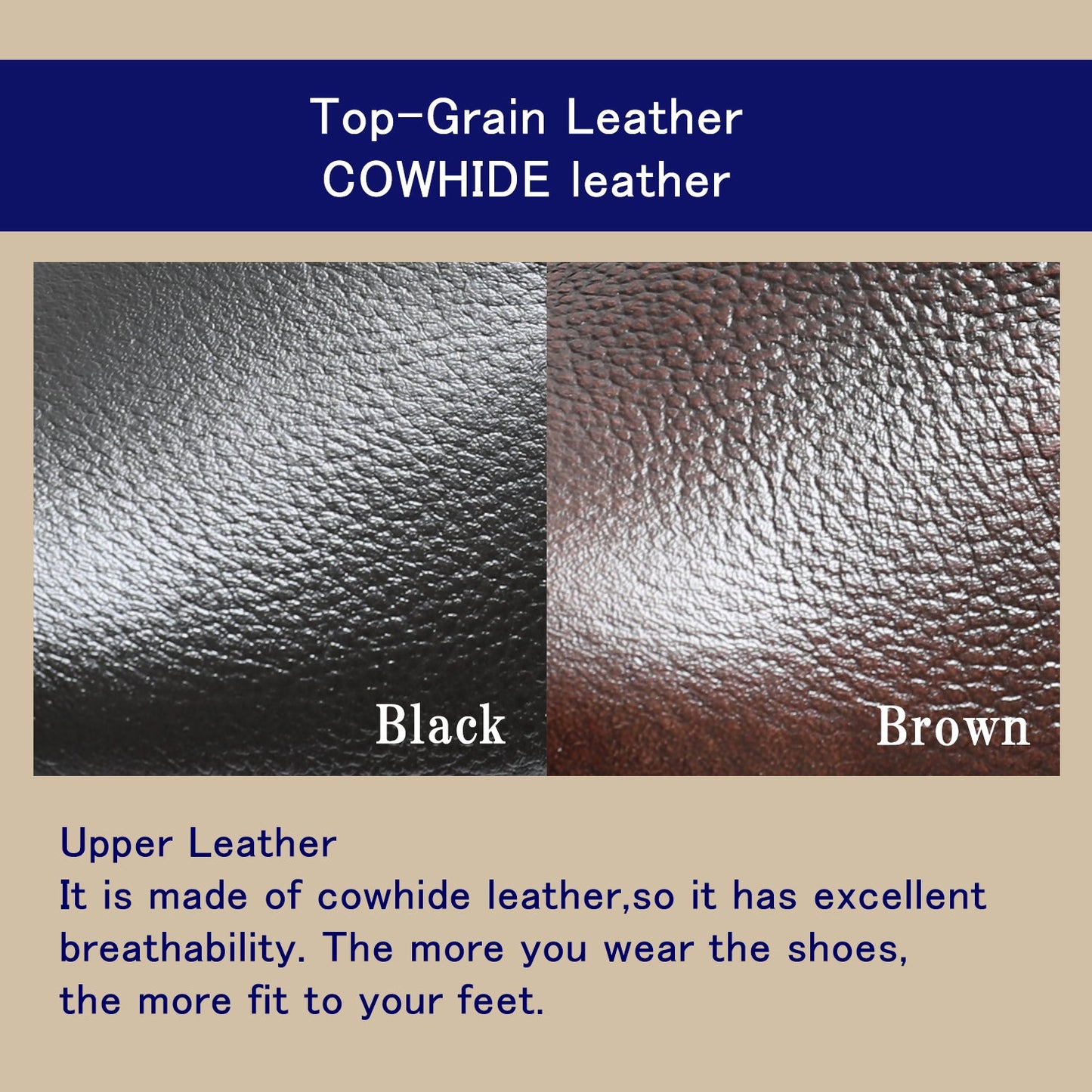 Men's Elevator Shoes Height Increasing 2.2" Taller Derby Plain Toe Lace Up Wide Genuine Leather No. 911