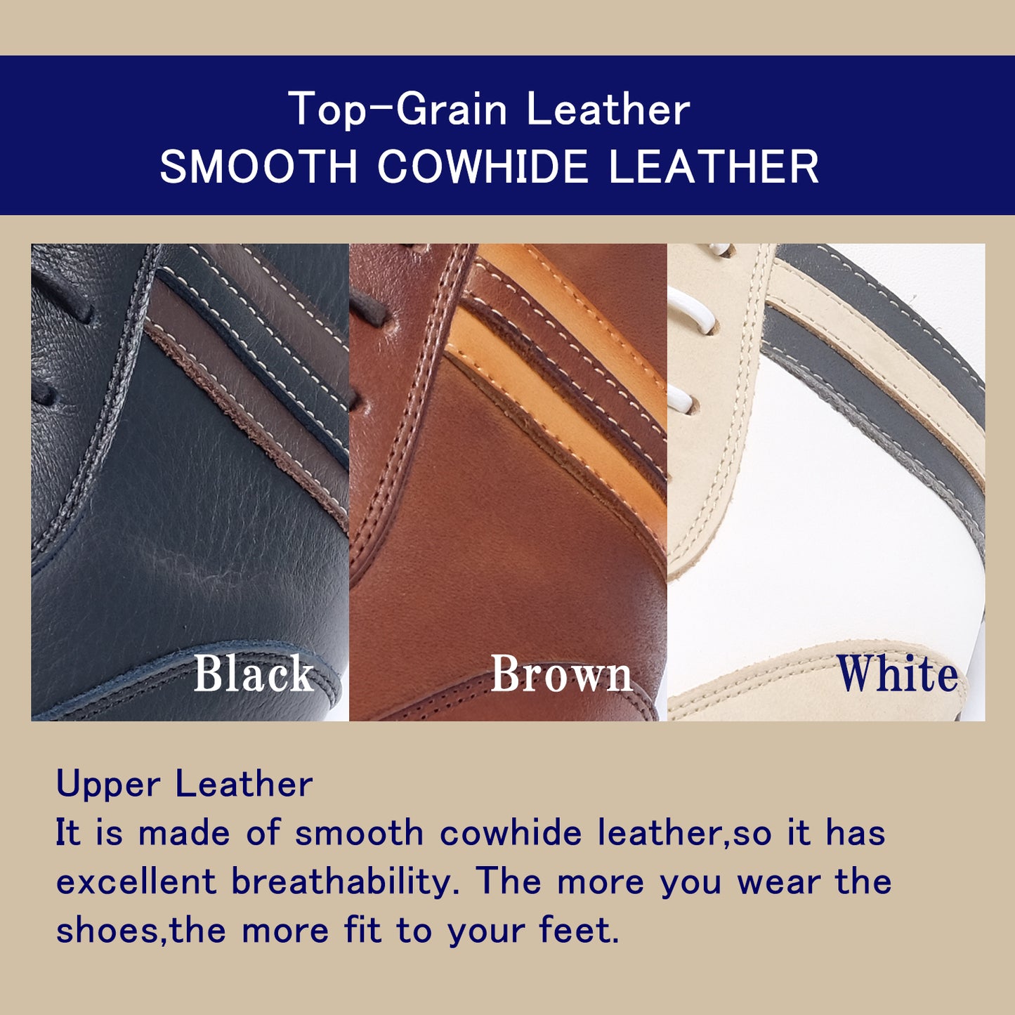 Men's Elevator Shoes Height Increasing 2" Taller Business Casual Shoes Genuine Leather Fashion Sneaker No. 899