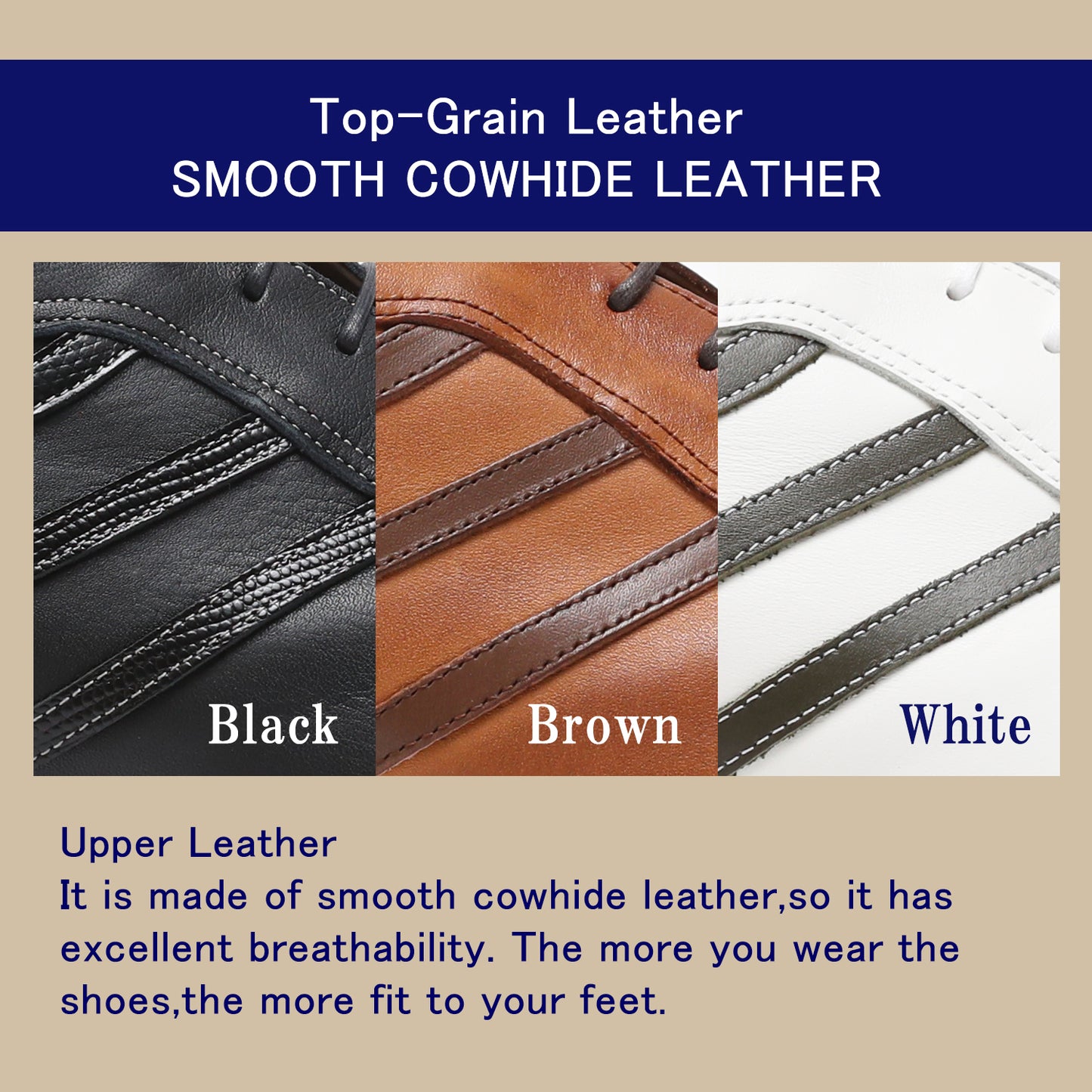 Men's Elevator Shoes Height Increasing 2" Taller Casual Dress Shoes Genuine Leather Fashion Sneaker No. 997