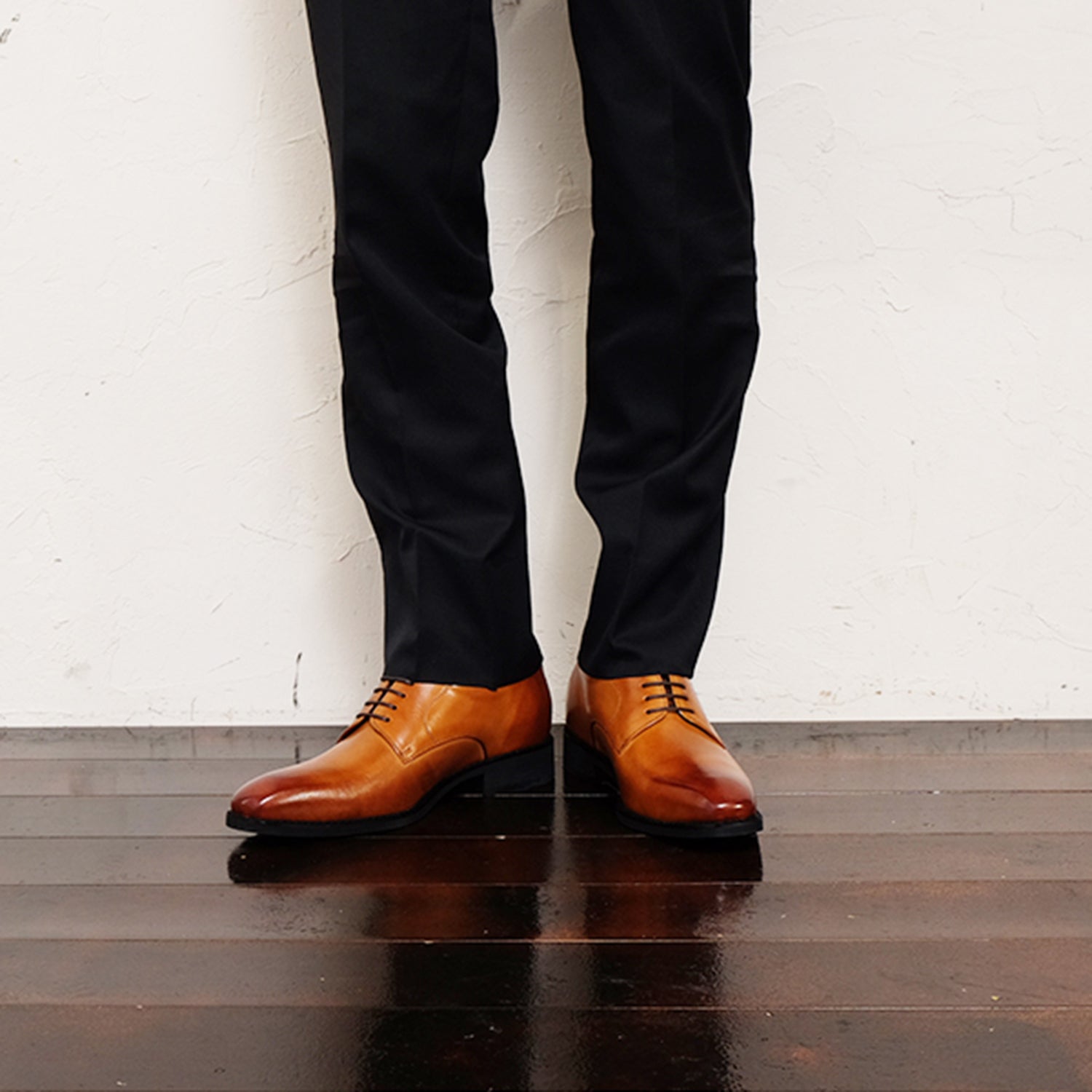 shoe lifts for men's dress shoes Men's Elevator Shoes | 2.36" Height Increase | Plain Toe | Lace-Up | Derby | Dress Shoes | Genuine Leather