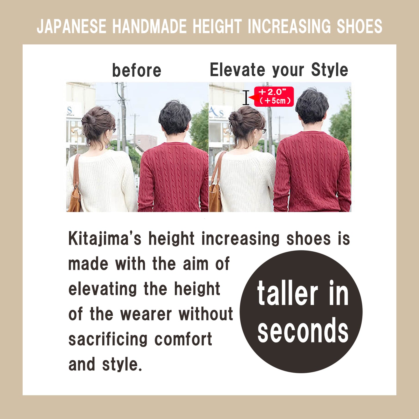 Men's Elevator Shoes Height Increasing 2" Taller Plain Toe Single Monk Strap Slip on Kangaroo Leather Mesh No. 75